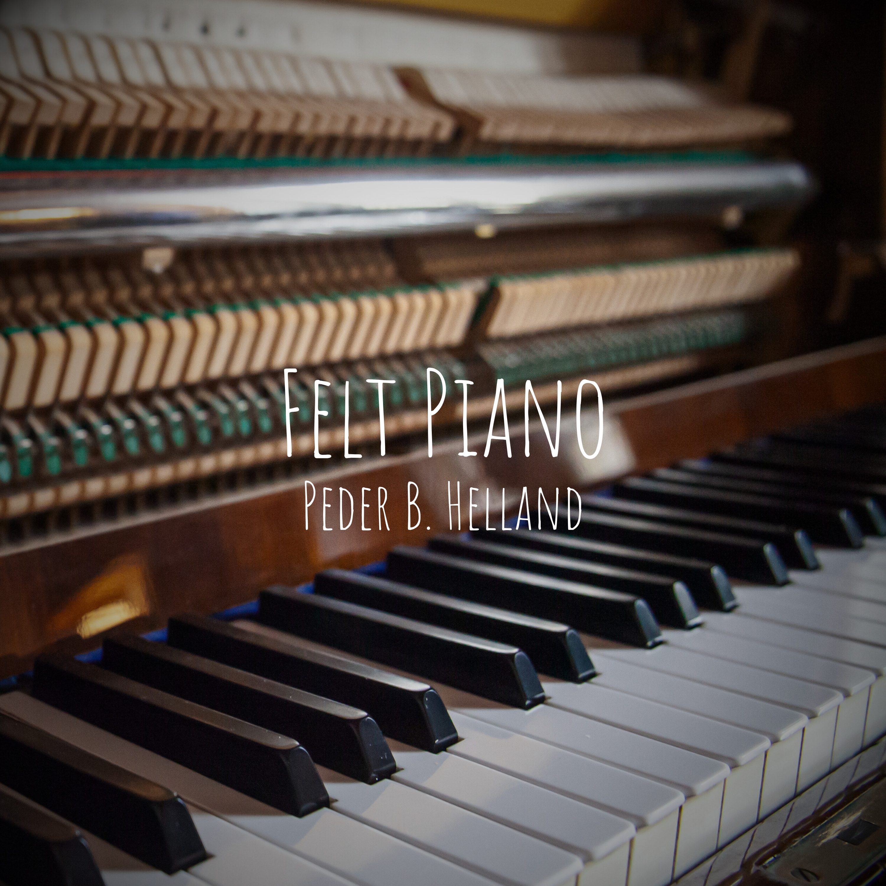 Cover art for the single Felt Piano by Peder B. Helland