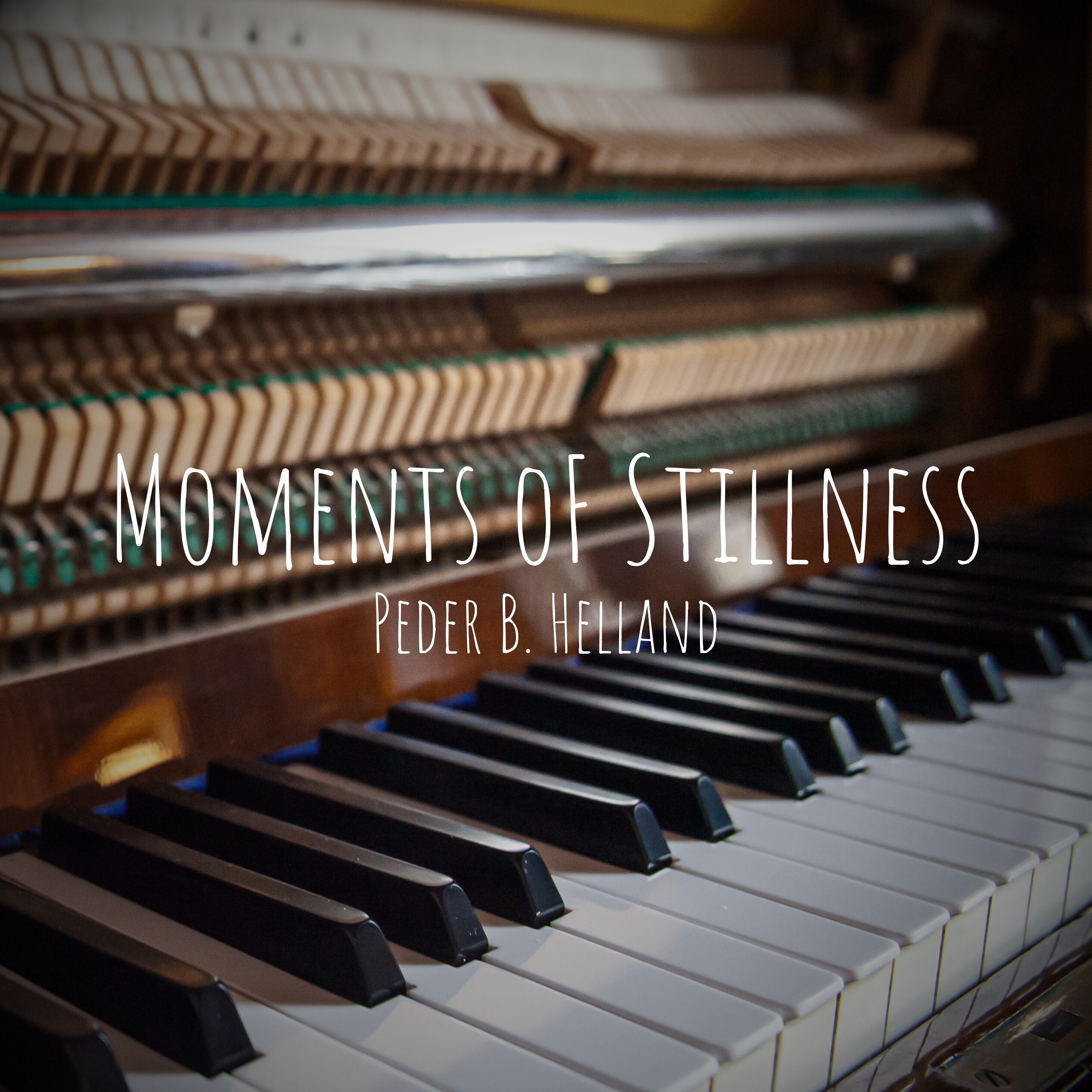 Cover art for the single Moments of Stillness by Peder B. Helland