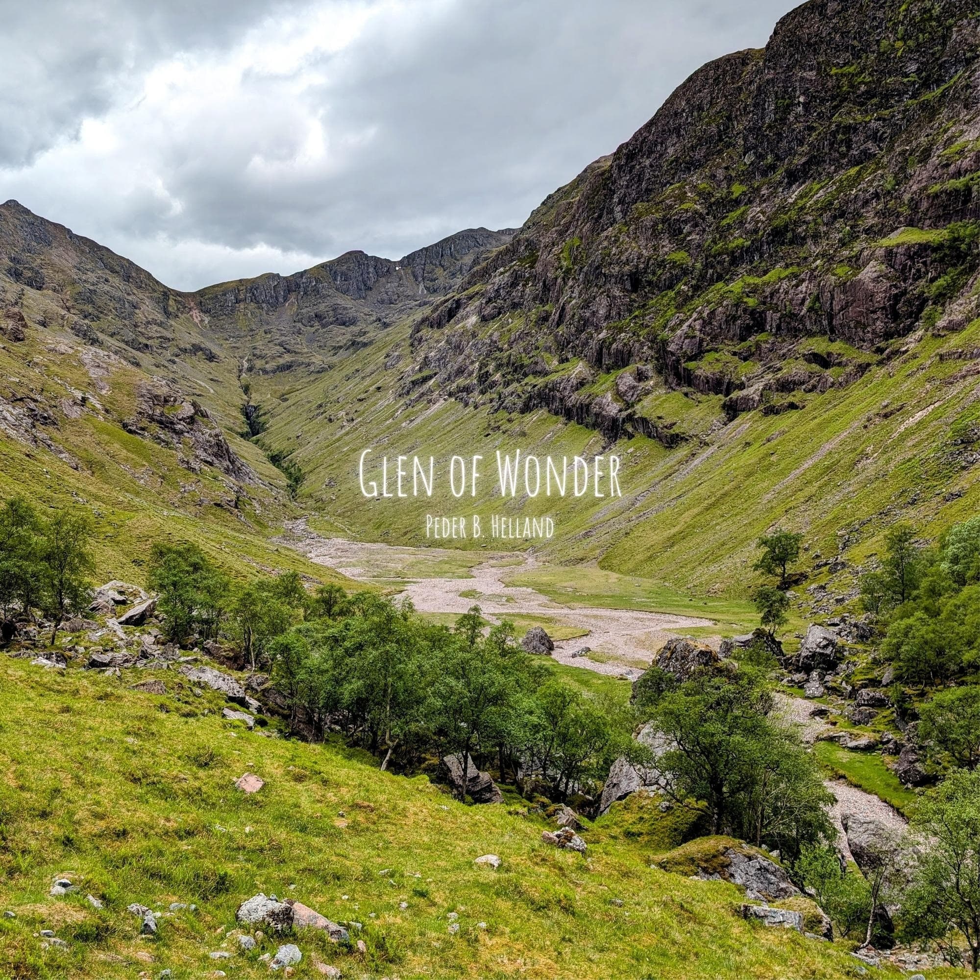 Cover art for the single Glen of Wonder by Peder B. Helland